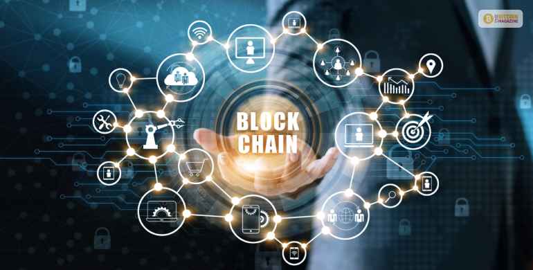 how does blockchain technology help organizations when sharing data