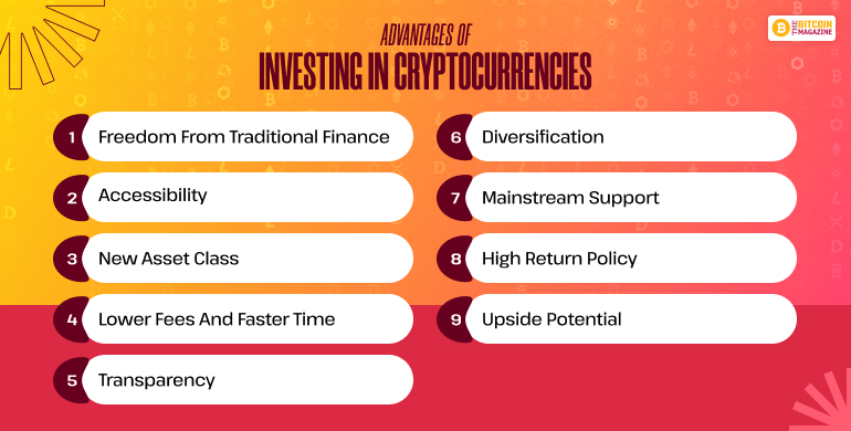 Advantages of Investing in Cryptocurrencies